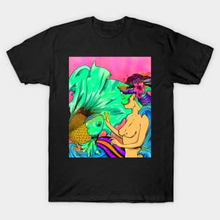 fish king woman T-Shirt